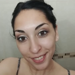 foto de belu, la novia maquillada que dejó el testimonio